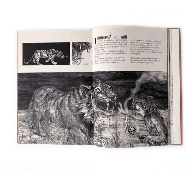Le Bestiaire de Mowgli édition limitée à 30 exemplaires