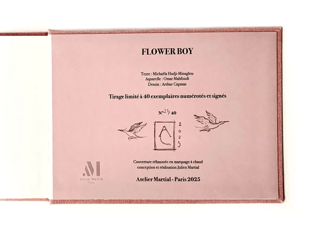 Flower Boy édition limitée à 40 exemplaires